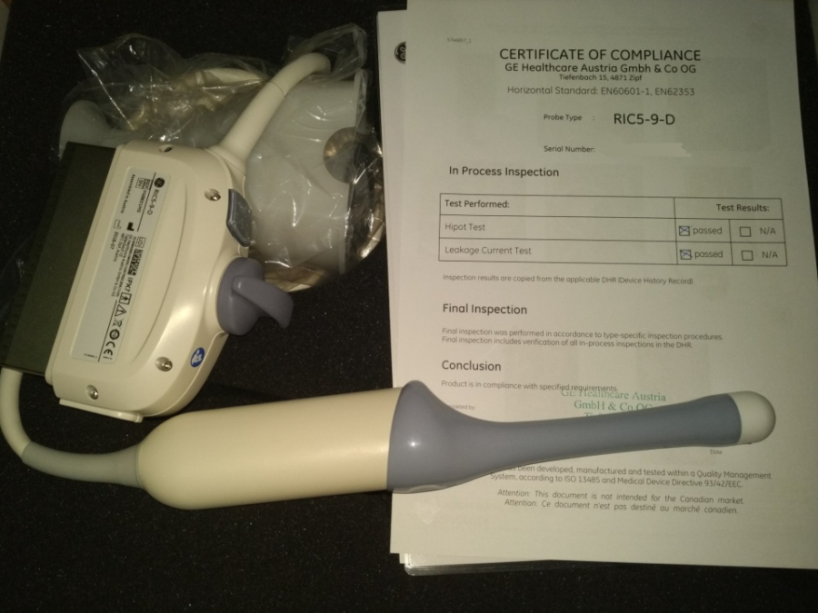 GE RIC5-9D全新探头